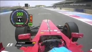 F1 Bahrain GP 2013 - Fernando Alonso onboard