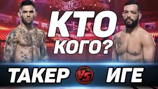 Дэн Иге vs Гэвин Такер прогноз на бой / UFC FIGHT NIGHT / Кто одержит вверх?