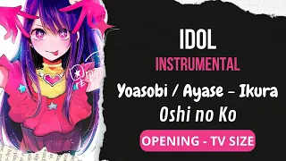 Oshi no Ko OP | Idol - Instrumental (TV Size) | [No Copyright]