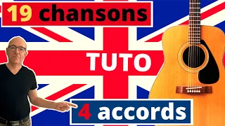 19 chansons 4 Accords Magiques [Tuto guitare Terafab]