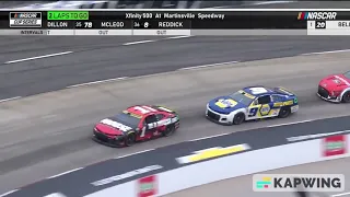 Ross Chastain’s "video game" move at Martinsville but I added free bird to it.