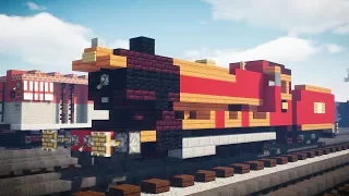 Minecraft Hogwarts Express GWR 4900 Hall Train Tutorial