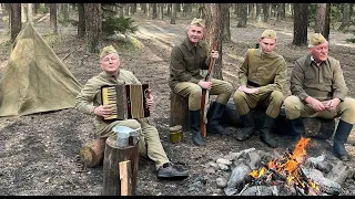 Видеоролик на песню "В землянке" ко Дню Победы