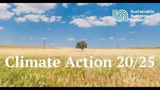 Launch of SBN's Climate Action 20/25 programme