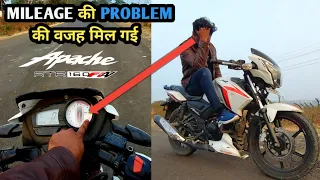 TVS APACHE RTR160 MILEAGE PROBLEM ❗This is The Biggest Reason For The Mileage of #TVS Apache RTR 160