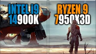 i9 14900K vs 7950X3D Benchmarks - Tested in 15 Games and Applications