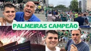 PALMEIRAS CAMPEÃO! Bastidores e Festa da Torcida na Final