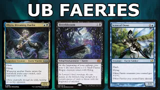 BRINGING BACK THE BITTERBLOSSOMS!  UB Faeries (Dimir Tempo / Faeries Tribal- Legacy MTG)