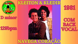 NAVEGA CORAÇÃO_KLEITON & KLEDIR_1981_KARAOKE_COM BACK VOCAL