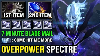 Spectre is still an Overpower Carry in 2022 | WTF 7Min Blade Mail Nonstop Global Agha Haunt Dota 2