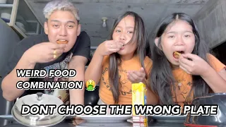 Don’t CHOOSE the Wrong Plate (Weird Food Combination Edition! 😵‍💫) | Grae and Chloe