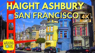 Haight Ashbury Complete Walk Thru | San Francisco | 4K Walking Tour