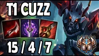 KHAZIX vs EKKO Jungle [ T1 Cuzz ] Lol Challenger Korea