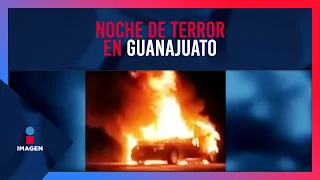 Delincuentes queman autos y tiendas en Celaya e Irapuato | Noticias con Ciro Gómez Leyva