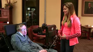 A Brief Interview with Stephen Hawking || 2017 || YouTube