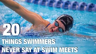 Things Swimmers Never Say at Swim Meets | SWIM VLOG