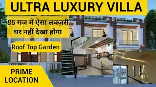 Ultra Luxury Duplex Villa with Roof Top Garden in Jaipur | Villa in Jaipur for sale | Beautiful Home