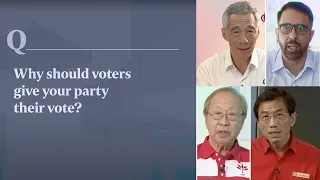 5 Questions: On why they deserve your vote | PAP, WP, PSP, SDP | The Straits Times