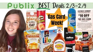 Publix BEST Deals 2/3-2/9 | Gas Card Promo! | Save 80% on 21 Items!