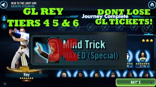 GL REY TIERS 4 5 AND 6 ULTIMATE ABILITY GUIDE IN SWGOH