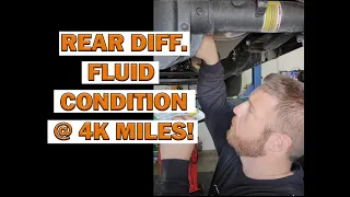 NZ DIAG! Rear Differential Fluid condition on 2022 F150 w/only 4,455 Miles! #shorts #auto #mechanic