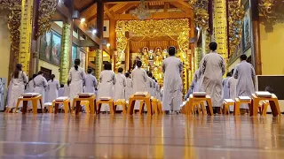 Prayer Procession at Ba Vang Pagoda in Northern Vietnam 🇻🇳