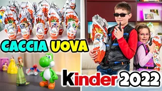 CACCIA alle UOVA KINDER PASQUA 2022 con Matilde e Nicolò Agenti Speciali