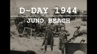 Rare WW2 Footage, Normandy Invasion, Juno Beach & Bernières-sur-Mer