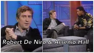 Robert De Niro Interview on The Arsenio Halll Show (1989)