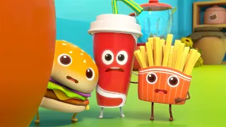 Hamburger and Cola Song | Colors Song, Ice Cream | Nursery Rhymes |Kids Songs | BabyBus Portuguese