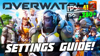 Overwatch 2: SETTINGS GUIDE! INCREASE PERFORMANCE & BOOST FPS [2022]