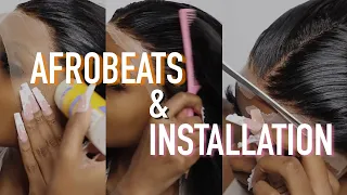 VIBING TO MY AFROBEATS PLAYLIST FT. ISEE HAIR ALIEXPRESS | South African Youtuber