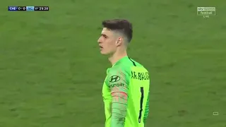 Kepa refuses to be substituted ....sarri gets really pissed off