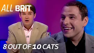 Jimmy Carr Mocks David Walliams' Stupidity! | Funny 8 Out of 10 Cats Clips | All Brit