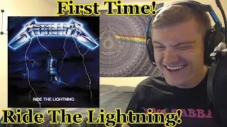 College Student's First Time Hearing Ride the Lightning | Metallica Reaction | Lyrical Analysis