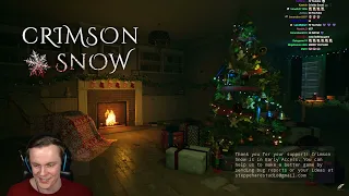 Insym Plays an Amazing Christmas Horror Game (Crimson Snow) - Livestream from 8/12/2022