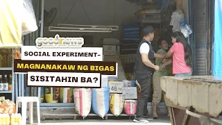 Social Experiment- Magnanakaw ng bigas, sisitahin ba? | Good News