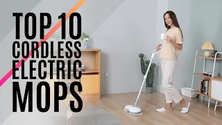 Top 10: Best Cordless Electric Mops of 2023 / Spin Mop, Floor Cleaner, Automatic Cleaning Buckle