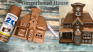 Fancy Gingerbread House Dupe