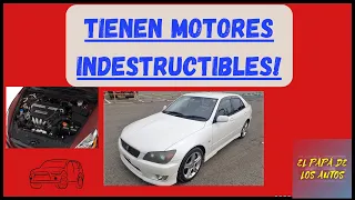 5 autos que tienen motores a prueba de todo.