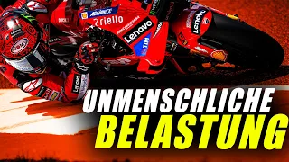 Unmenschlich! MotoGP-Bikes überfordern die Fahrer in Mugello!