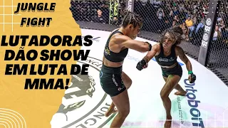 Elora Dana vence Brena Cardozo de virada e mantém cinturão do Jungle Fight 126