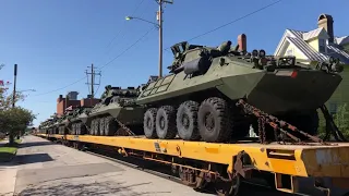 Norfolk Southern Military Train