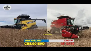New Holland CR8.90 EVO VS CASE IH AF 8250 - Conceito de Axial