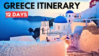 Greece Itinerary 12 days - Athens, Mykonos, Santorini, Delphi & Meteora Tour