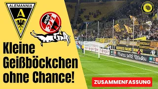 Kleine Geißböckchen ohne Chance am Tivoli | Alemannia : Köln II 3:1