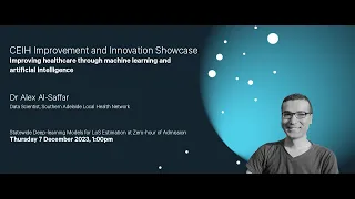 Improvement and Innovation Showcase 38: Statewide Deep-Learning Models to Estimate Length of Stay