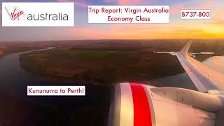 Virgin Australia B737-800 | ECONOMY | Trip Report | Kununurra - Perth | VA1638