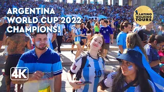 🏆 Argentina World Cup Celebration | Messi's City Rosario 🏆