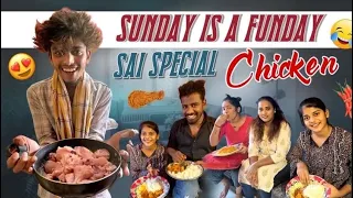 Sunday is A funday😇Sai special chicken rishi special review 😋@rishi_stylish_official ￼